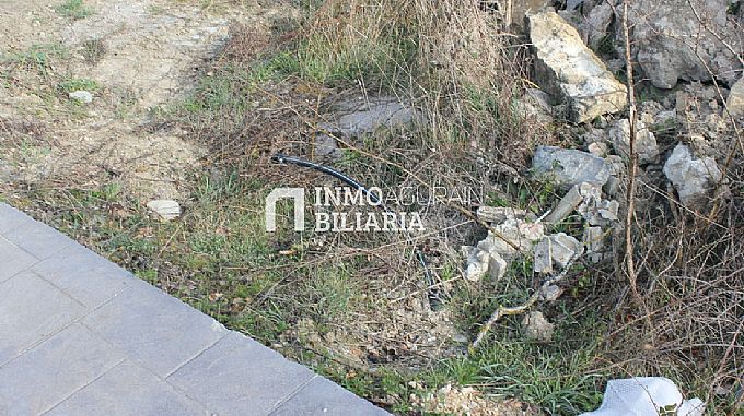Venta de parcela urbana en Burgueta