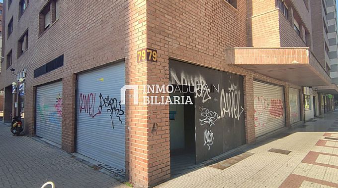 Alquiler de local comercial en Pamplona
