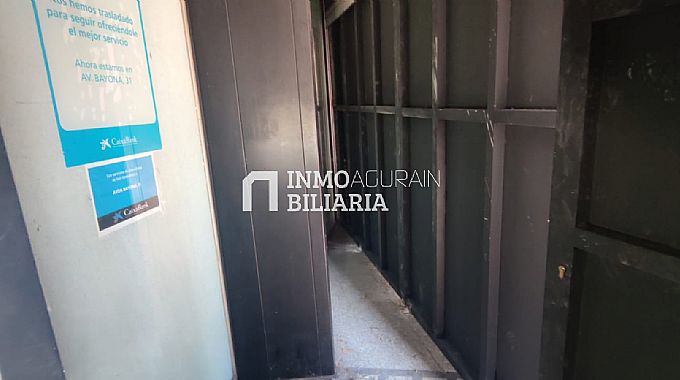 Alquiler de local comercial en Pamplona