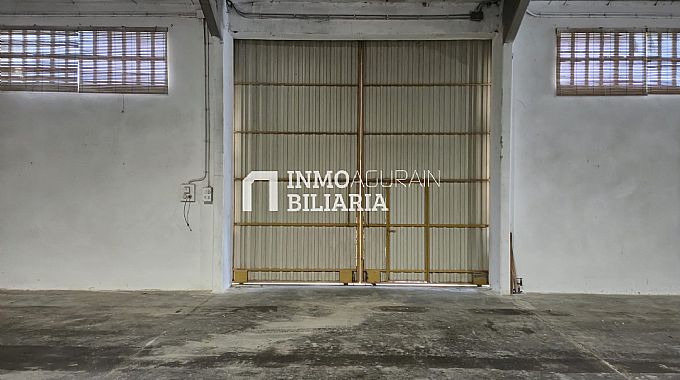 INMOBILIARIA AGURAIN ALQUILA NAVE AGR�COLA EN GAUNA