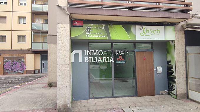Venta de local comercial en Pamplona