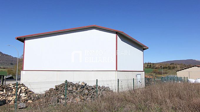 INMOBILIARIA AGURAIN VENDE PABELLON INDUSTRIAL EN MAEZTU