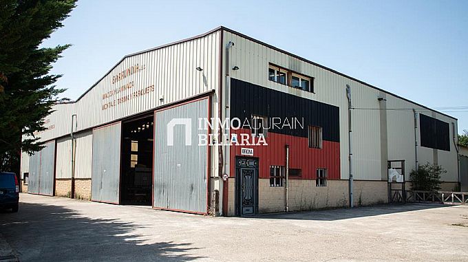INMOBILIARIA AGURAIN VENDE: Nave industrial en Ozaeta