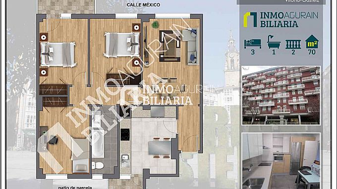 Piso en Calle Mxico (Txagorritxu)